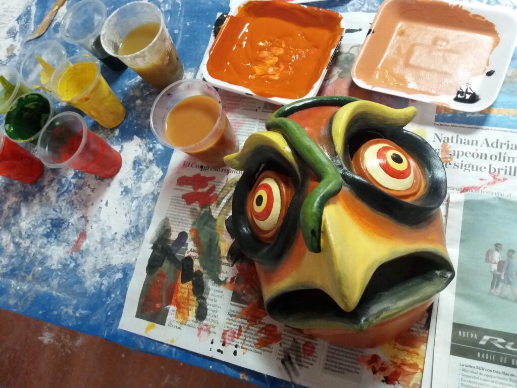 Taller de máscaras